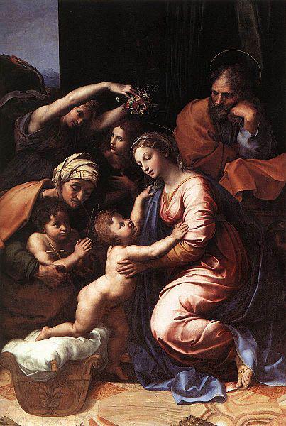 RAFFAELLO Sanzio The Holy Family oil painting picture
